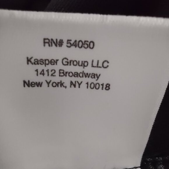 ANNE KLEIN RED AND BLACK LONG SLEEVES RUCHED FORMALMIDI DRESS WOMEN'S SIZE 8 - Picture 13 of 14